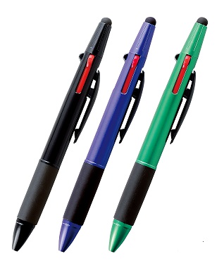 速くおよび自由な スマホタッチペン付きボールペン タッチペン 【期間限定！最安値挑戦】 3色ボールペン 1080本セット販売 スマホタッチペンとボールペンが一体化 赤青黒インク