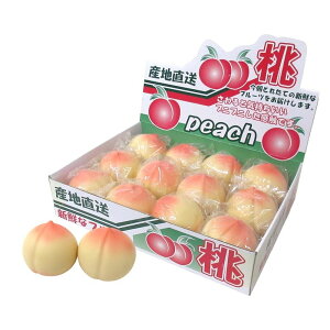 もぎたて ピーチスクイーズ 触り心地の良いプニプニ感触は、一度触るとやみつきになるスクイーズ玩具 握ったり伸ばしたり、ずっと触っていたくなる楽しさが詰まっています