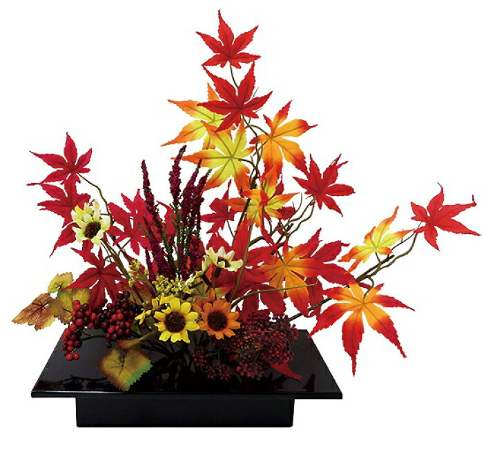楽天市場 漆紅葉飾り 和室のアクセント用ディスプレイに 紅葉 もみじディスプレイ飾り 紅葉造花 店舗装飾品 ゴールドスター