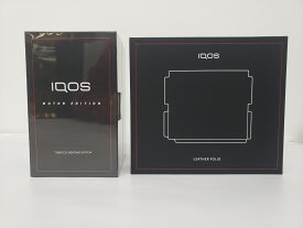 【レザーフォリオ付き新品未開封品】アイコス 3 DUO IQOS 3 キット モーターエディション製品登録不可