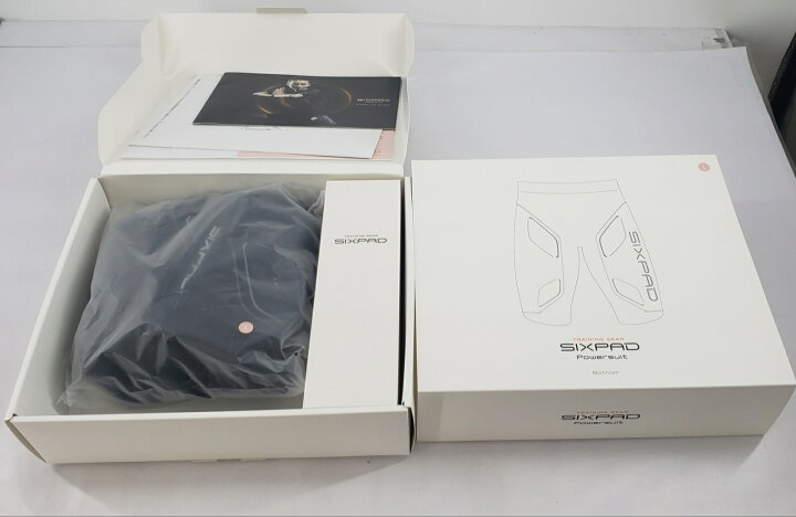 楽天市場】【ほぼ未使用品】SIXPAD POWER SUIT ボトム トップ Lサイズ 