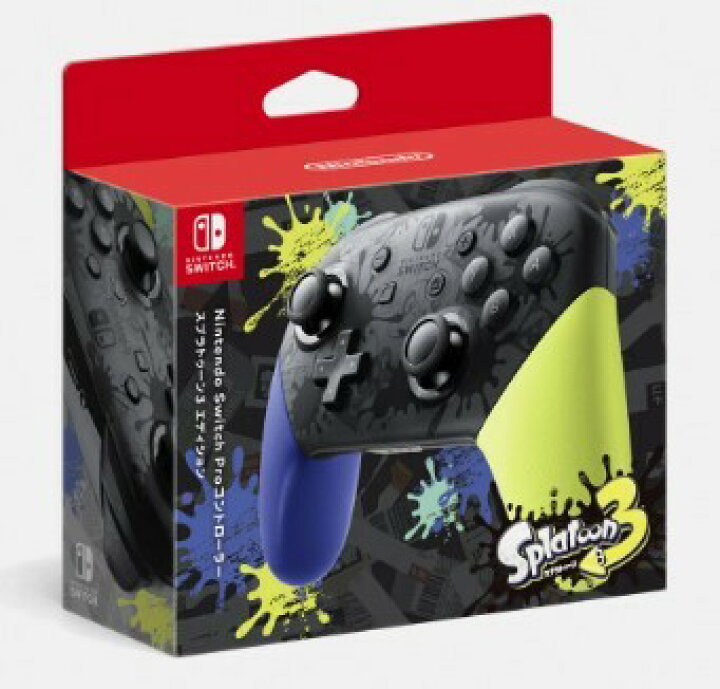 楽天市場】【新品未開封品】Nintendo Switch Proコントローラー スプラ 