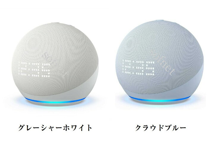 楽天市場】Echo Dot with clock (エコードットウィズクロック 