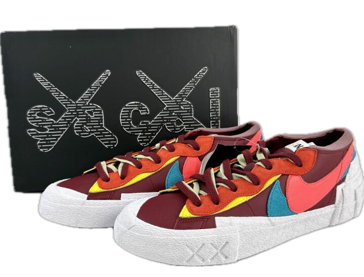 楽天市場】【未使用品】NIKE ナイキ BLAZER LOW / SACAI / KAWS 