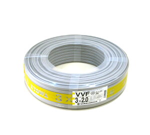 KYOWA ���a �d�� �H�� VVF�P�[�u�� 2.0mm × 3�c 100m �� (�D�F) VVF 2.0 ×3C × 100m ������ RSL