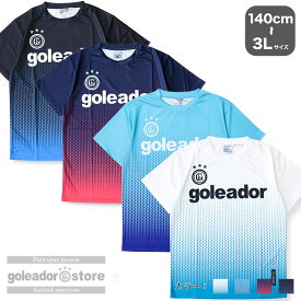 【ゴレアドール公式】goleador　昇華グラデーションドット プラTシャツ(g-440-4)