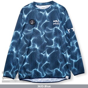 【ゴレアドール公式】goleador Water Surface Pattern プラクティス ロングシャツ g-2604 | サッカー フットサル 練習着 プラシャツ ジュニア 長袖