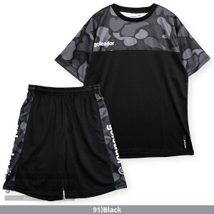 【ゴレアドール公式】goleador【上下セット】2025 スペシャル 迷彩 プラ スーツ g-2635 | プラシャツ プラパンツ セットアップ 練習着 サッカー フットサル