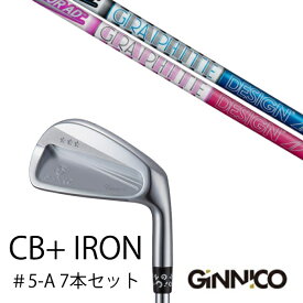 カスタムクラブ 7本セット / イオンスポーツ ジニコ GINNICO CB+ Iron #5-A / ツアーAD AD-50 Tour AD グラファイトデザイン / EONSPORTS