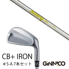カスタムクラブ 7本セット / イオンスポーツ ジニコ GINNICO CB+ Iron #5-A / K's-NINE9 ケーズナイン 島田ゴルフ製作所 / EONSPORTS