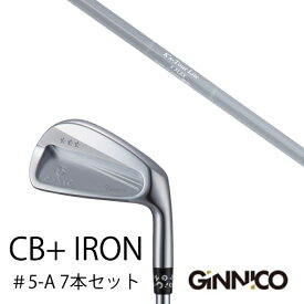 カスタムクラブ 7本セット / イオンスポーツ ジニコ GINNICO CB+ Iron #5-A / K'S Tour Lite ケーズツアーライト 島田ゴルフ製作所 / EONSPORTS