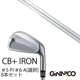 カスタムクラブ 6本セット / イオンスポーツ ジニコ GINNICO CB+ Iron #5-P ＃6-A 番手選択 / K's Tour 115 ケーズツアー115 島田ゴルフ製作所 / EONSPORTS