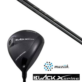 カスタムクラブ ムジーク On The Screw BLACK XSPIRE DRIVER SLEルール適合 Arch golf WD-01 シャフト