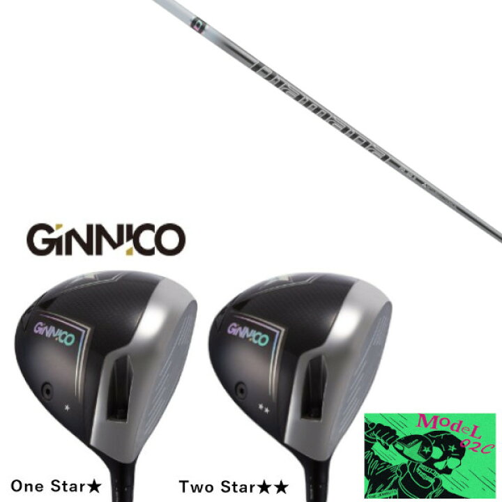 楽天市場】カスタムクラブ イオンスポーツ GINNICO MODEL02C DRIVER 