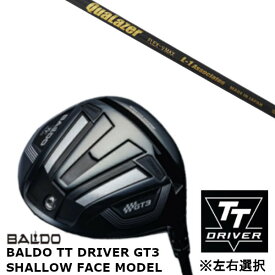 カスタムクラブ 【 左右選択 】正規販売店 バルド 2024 BALDO TT DRIVER GT3 SHALLOW FACE MODEL シャロー フェイス モデル ドライバー QuaLazer シャフト オーダーメイド ゴルフクラブ