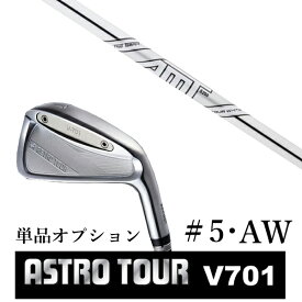 カスタムクラブ アストロツアー V701 アイアン #5・AW 単品 マスターズ アストロ ダイナミックゴールド DG AMTツアーホワイト