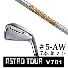 カスタムクラブ　【 #5-AW 7本セット 】astro tour アストロツアー V701 アイアン マスターズ アストロ ダイナミックゴールド 105 DG105 トゥルーテンパー