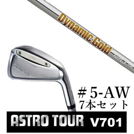 カスタムクラブ　【 #5-AW 7本セット 】astro tour アストロツアー V701 アイアン マスターズ アストロ ダイナミックゴールド 120 DG120 トゥルーテンパー