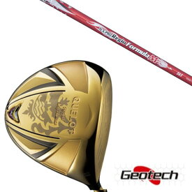 カスタムクラブ ジオテックGeotech QUELOT RE18α-SPEC GOLD Version ドライバー N.S.PRO Regio Formula M シャフトヘッドカバー付