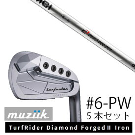 カスタムクラブ Muziik オーダーメイド ムジーク TurfRider Diamond Forged2 Iron ターフライダー ダイアモンド フォージド 2 アイアン MCI MCI50-MCI80 フジクラ