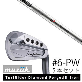 カスタムクラブ Muziik オーダーメイド ムジーク TurfRider Diamond Forged2 Iron ターフライダー ダイアモンド フォージド 2 アイアン MCI MCI90-MCI110 フジクラ