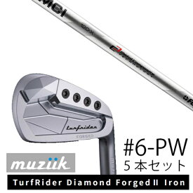 カスタムクラブ Muziik オーダーメイド ムジーク TurfRider Diamond Forged2 Iron ターフライダー ダイアモンド フォージド 2 アイアン MCI MCI120 フジクラ