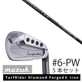 カスタムクラブ Muziik オーダーメイド ムジーク TurfRider Diamond Forged2 Iron ターフライダー ダイアモンド フォージド 2 アイアン ワクチンコンポ GR331 WACCINEcompo GR331