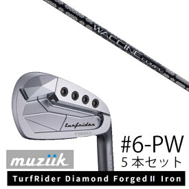 カスタムクラブ Muziik オーダーメイド ムジーク TurfRider Diamond Forged2 Iron ターフライダー ダイアモンド フォージド 2 アイアン ワクチンコンポ GR451 WACCINEcompo GR451