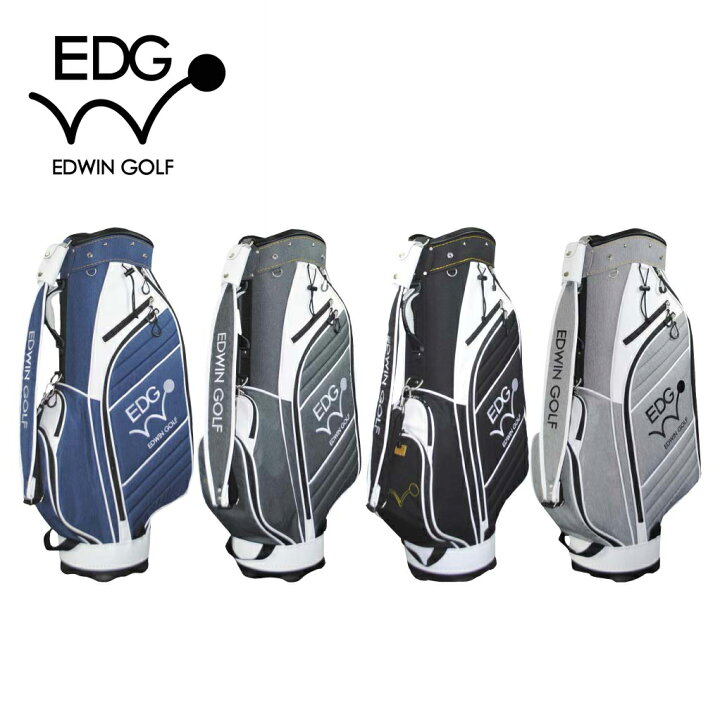 楽天市場】EDWIN GOLF エドウィンゴルフ キャディバッグ【EDCB-3478 