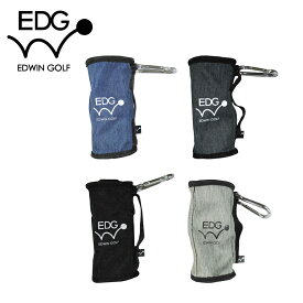 EDWIN GOLF エドウィンゴルフ ボールホルダー【EDSC-3486】 ネイビー ダークグレー ブラック グレー BALL HOLDER