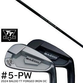 カスタムクラブ 2024年モデル バルド TT フォージドアイアンDC ツアーサテン ツアーブラック #5-PW 6本セット / クレイジー STP Proto STPプロト CRAZY
