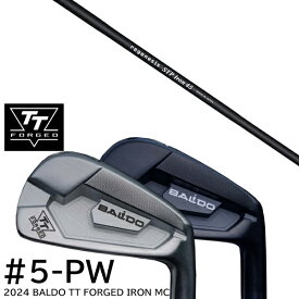 カスタムクラブ 2024年モデル バルド TT フォージドアイアンMC ツアーサテン ツアーブラック #5-PW 6本セット / クレイジー STP Iron STPアイアン CRAZY