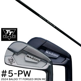 カスタムクラブ 2024年モデル バルド TT フォージドアイアンMC ツアーサテン ツアーブラック #5-PW 6本セット / クレイジー STP Proto STPプロト CRAZY