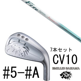 カスタムクラブ エミリットバハマ カールヴィンソン CV10 アイアン #5-#A 7本セット / ファイヤーエクスプレス プレミアムバージョン I-55