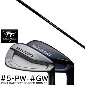 カスタムクラブ 2024年モデル バルド TT フォージドアイアンPC ツアーサテン ツアーブラック #5-GW 7本セット / クレイジー STP Proto STPプロト CRAZY