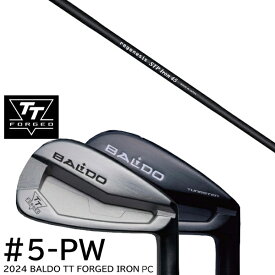 カスタムクラブ 2024年モデル バルド TT フォージドアイアンPC ツアーサテン ツアーブラック #5-PW 6本セット / クレイジー STP Iron STPアイアン CRAZY
