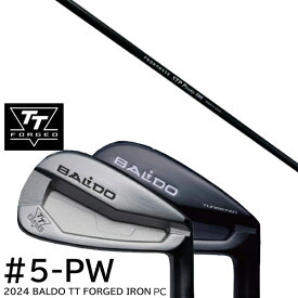 カスタムクラブ 2024年モデル バルド TT フォージドアイアンPC ツアーサテン ツアーブラック #5-PW 6本セット / クレイジー STP Proto STPプロト CRAZY