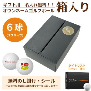 6���p�b�N �M�t�g�p�@���ʃv�����g���Ή� �S���t�{�[�� ������ �I�E���l�[�� Titleist PROV1 6���� �I���W�i���f�[�^�x������ �M�t�g ��� �i�i �C�x���g �m�x���e�B�[�ɂ� ��ʒ����\