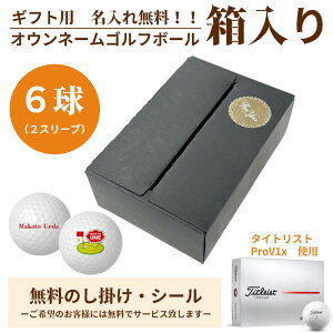 6���p�b�N �M�t�g�p�@���ʃv�����g���Ή� �S���t�{�[�� ������ �I�E���l�[�� Titleist PROV1X 6���� �I���W�i���f�[�^�x������ �M�t�g ��� �i�i �C�x���g �m�x���e�B�[�ɂ� ��ʒ����\