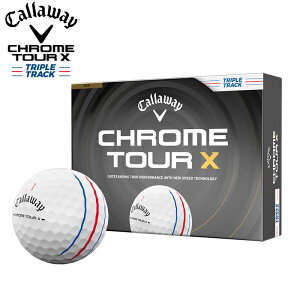 �I�E���l�[�� ������Ή� �L�����E�F�C CALLAWAY CHROME TOUR X �g���v���g���b�N�{�[�� �S���t�{�[�� 1�_�[�X (12��) �z���C�g �C�G���[