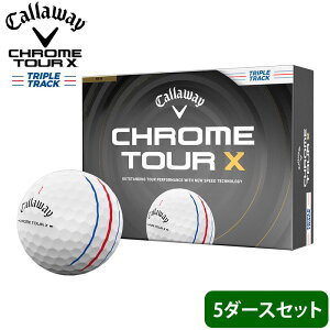 �I�E���l�[�� ������Ή� �L�����E�F�C CALLAWAY CHROME TOUR X �g���v���g���b�N�{�[�� �S���t�{�[�� 5�_�[�X �z���C�g �C�G���[