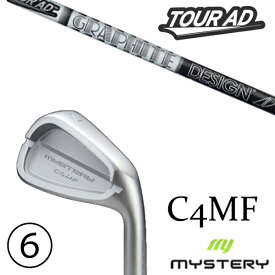 5-PW 6本セット / カスタムクラブ 正規販売店 ミステリーゴルフ C4MF アイアン / ツアーAD アイアン グラファイトデザイン / 5営業日以内の発送