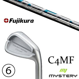 5-PW 6本セット / カスタムクラブ 正規販売店 ミステリーゴルフ C4MF アイアン / エアースピーダー アイアンシャフト フジクラ / 5営業日以内の発送