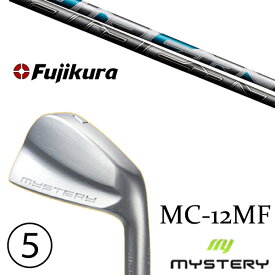 6-PW 5本セット / カスタムクラブ 正規販売店 ミステリーゴルフ MC-12MF アイアン / エアースピーダー アイアンシャフト フジクラ / 5営業日以内の発送