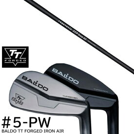 カスタムクラブ 2024年モデル バルド TT フォージドアイアン エアー ツアーサテン ツアーブラック #5-PW 6本セット / クレイジー STP Iron STPアイアン CRAZY