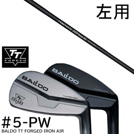 【左用】カスタムクラブ 2024年モデル バルド TT フォージドアイアン エアー ツアーサテン ツアーブラック #5-PW 6本セット / クレイジー STP Iron STPアイアン CRAZY