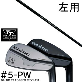 【左用】カスタムクラブ 2024年モデル バルド TT フォージドアイアン エアー ツアーサテン ツアーブラック #5-PW 6本セット / クレイジー STP Proto STPプロト CRAZY