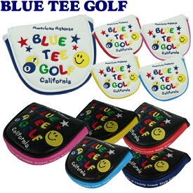 BLUE TEE GOLF ブルーティーゴルフ スマイル&ピンボール パターカバー　マレットタイプ用 　