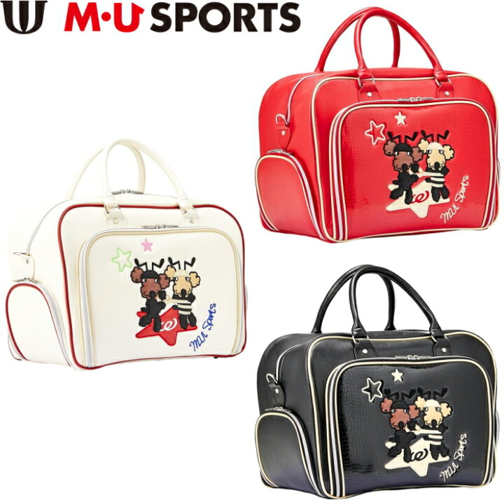 楽天市場】M・U SPORTS MUスポーツ 703C1202 ボストンバッグ : ゴルフ 