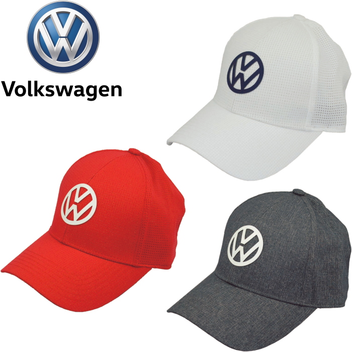 祝日 即納 郵便発送可 Volkswagen フォルクスワーゲン バースデー 記念日 ギフト 贈物 お勧め 通販 VWCP-9504 クールキャップ メンズキャップ ゴルフキャップ